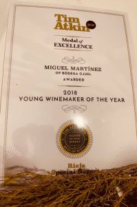 Miguel Winemaker of the Year